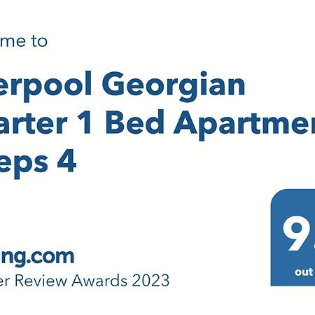 Liverpool Georgian Quarter 1 Bed Apartment Sleeps 4 외부 사진
